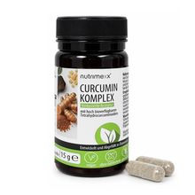 Load image into Gallery viewer, Nutrimexx Curcumin Komplex – Glas mit Kapseln
