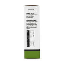 Load image into Gallery viewer, Nutrimexx Vitamin D3+K2 Spray – Verpackung – Zutaten und Nährstofftabelle
