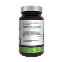 Lade das Bild in den Galerie-Viewer, Nutrimexx Skin Glow Vegan Kollagen – Seitenansicht mit Hinweisen
