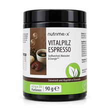 Load image into Gallery viewer, Nutrimexx Vitalpilz Espresso – Vorderansicht

