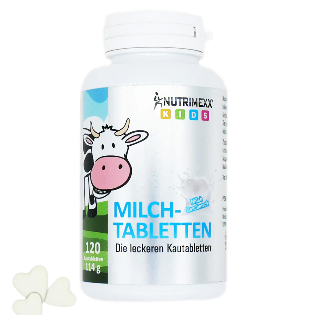 NUTRIMEXX Kids milk tablets milk flavor 120 pieces